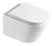 Toiletskål CL Rimless hvid 